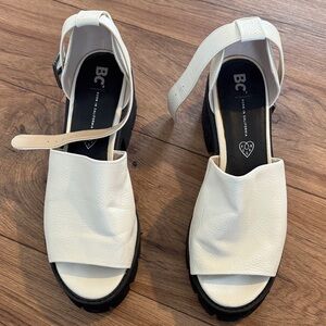 BC White Women's Sandals